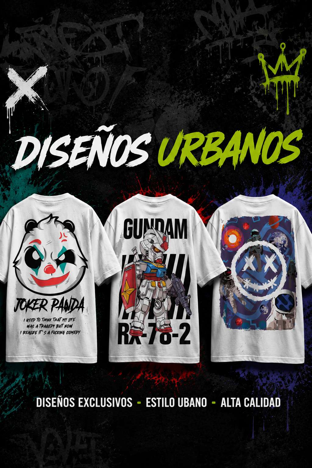 Pack Diseños Urbanos +300 DISEÑOS