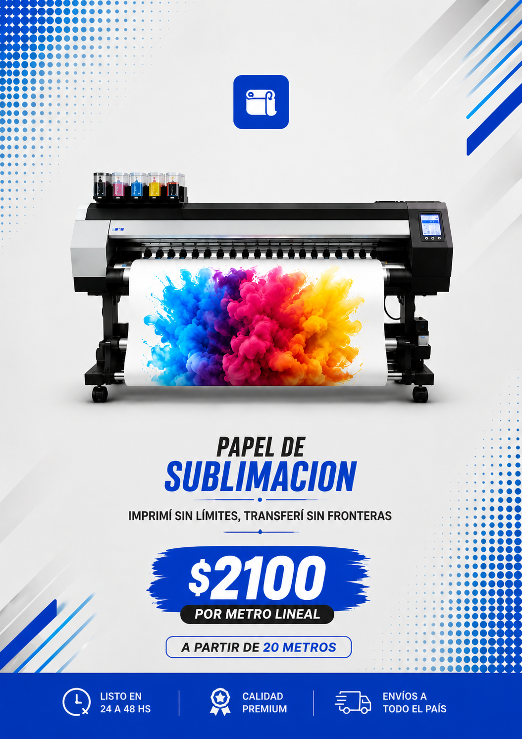 PAPEL DE SUBLIMACION